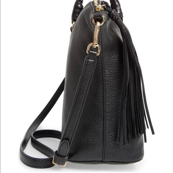 TORY BURCH TAYLOR SATCHEL in BLACK - Picture 4 of 7